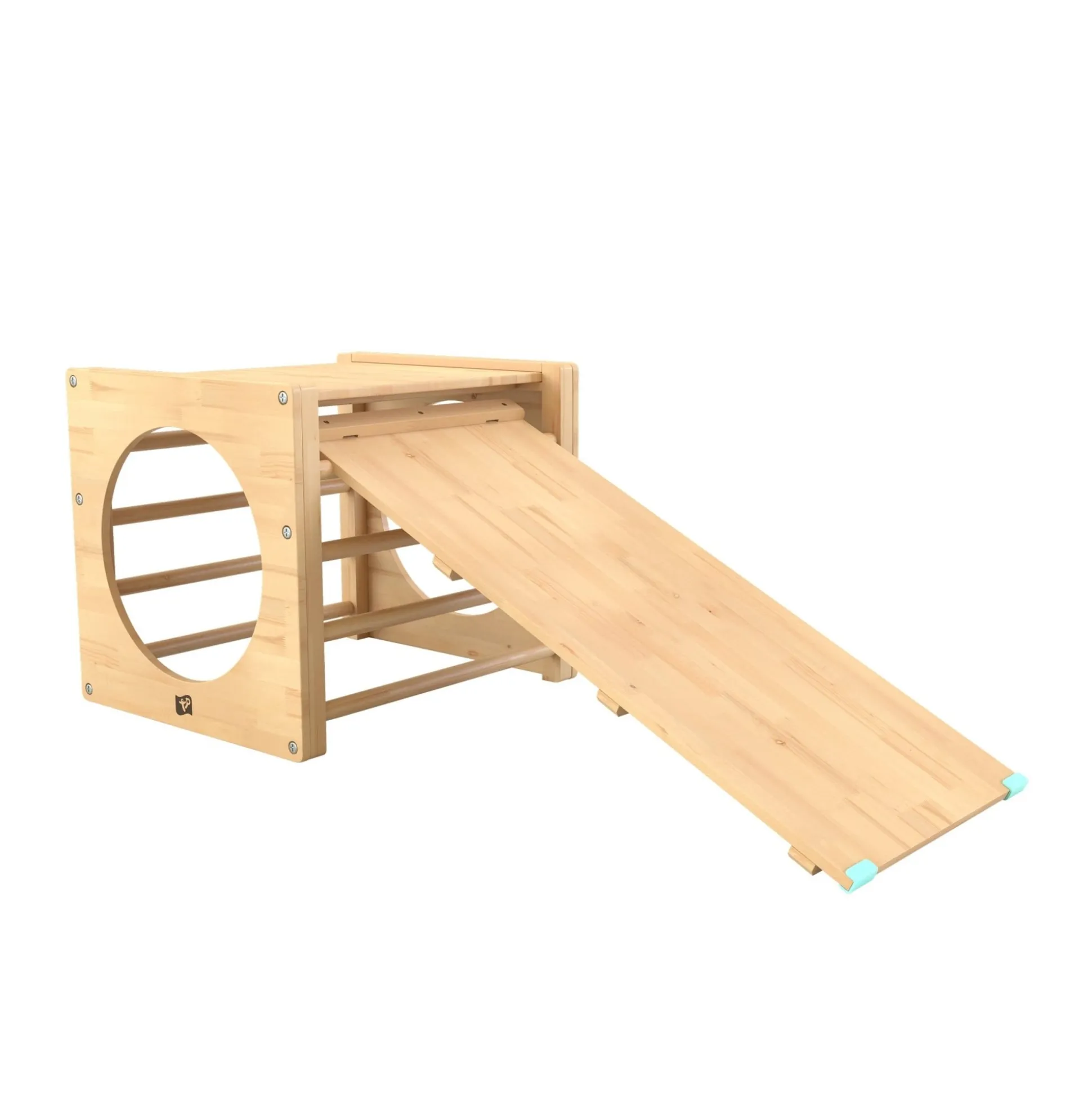 TP Active-Tots Pikler Style Wooden Climbing Cube & Slide - FSC® certified