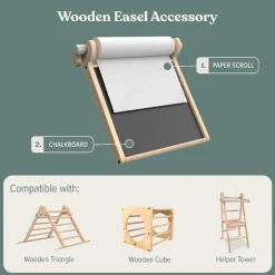 TP Active-Tots Pikler Style Wooden Easel Play Accessory - FSC® certified