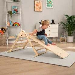TP Active-Tots Pikler Style Wooden Climbing Triangle & Slide - FSC® certified