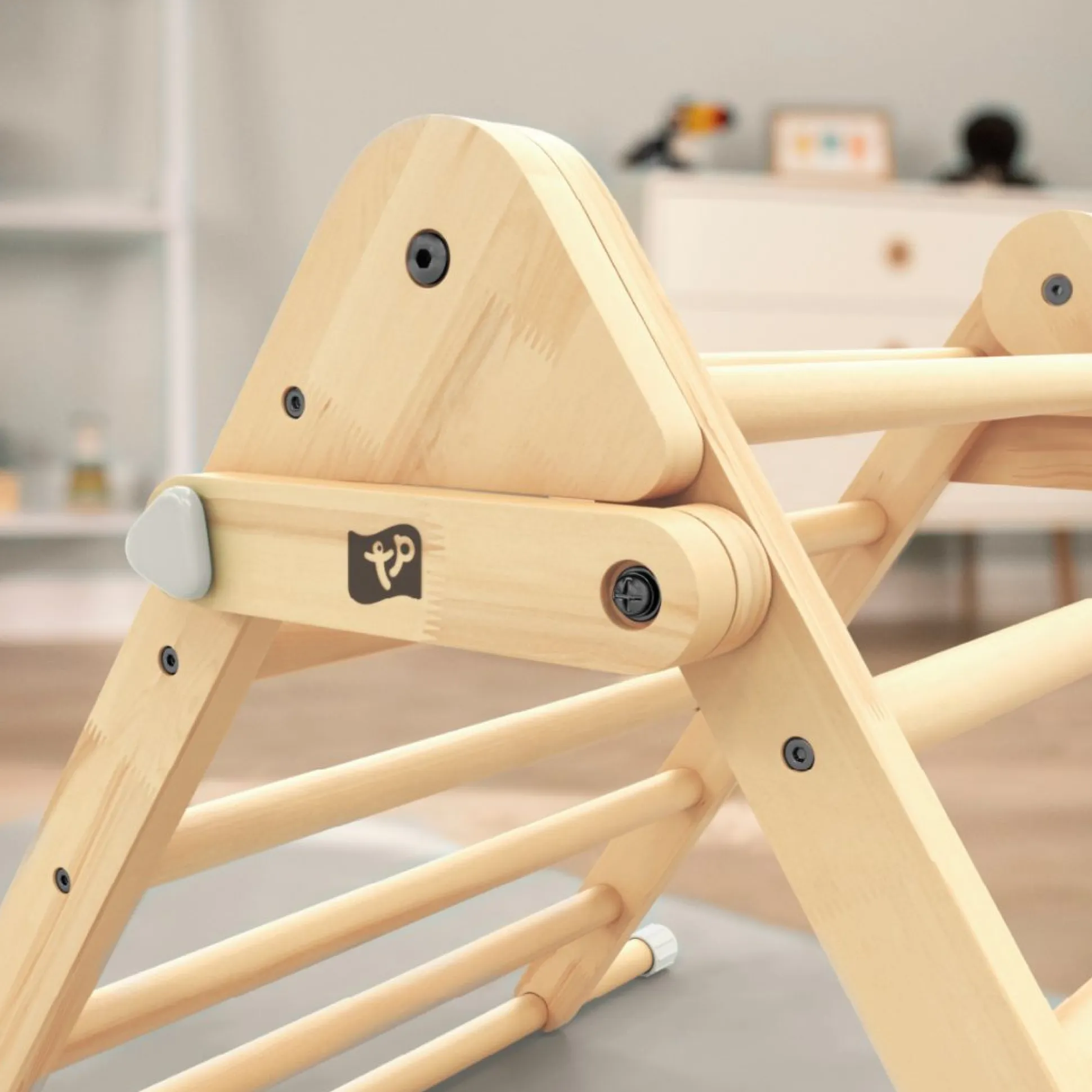 TP Active-Tots Pikler Style Wooden Climbing Triangle & Slide - FSC® certified