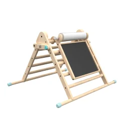 TP Active-Tots Pikler Style Wooden Climbing Triangle With Wooden Play Easel - FSC® certified