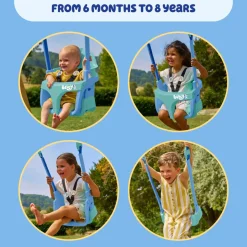 TP Bluey Quadpod® 4 in 1 Baby Swing Seat