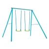 TP Deluxe Double Metal Swing Set