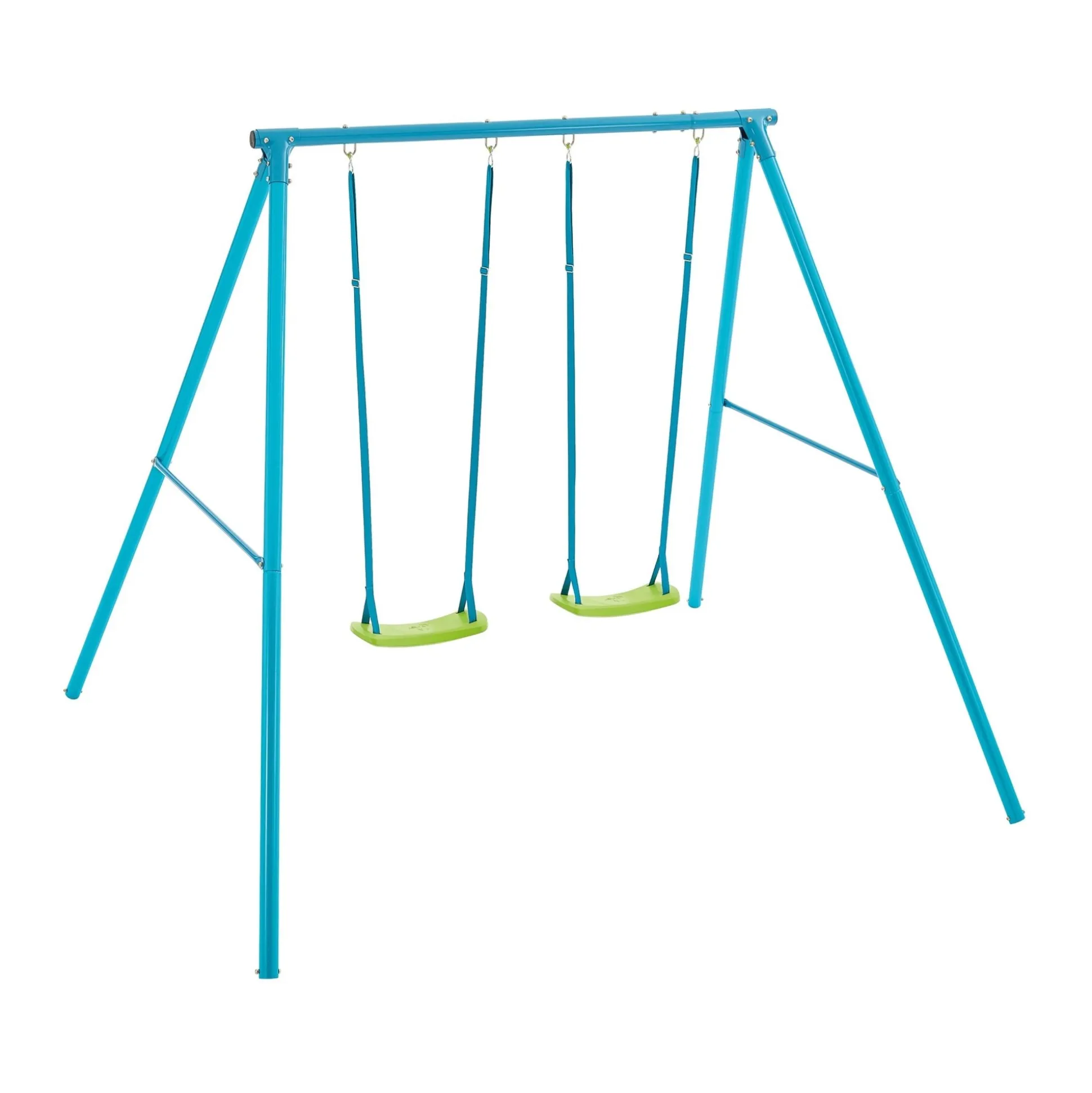 TP Deluxe Double Metal Swing Set