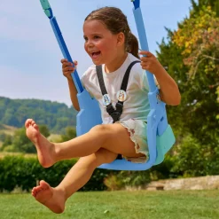 TP Deluxe Double Metal Swing with Rapide & Bluey Quadpod seats
