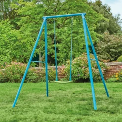 TP Deluxe Single Metal Swing Set