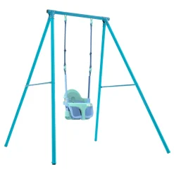 TP Deluxe Single Metal Swing Set with Bluey Quadpod