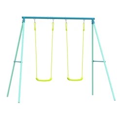TP Double Metal Swing Set