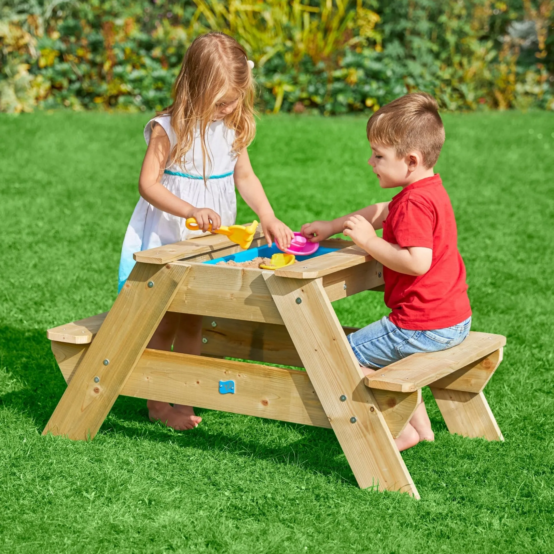 TP Early Fun Wooden Picnic Table Sandpit - FSC® certified