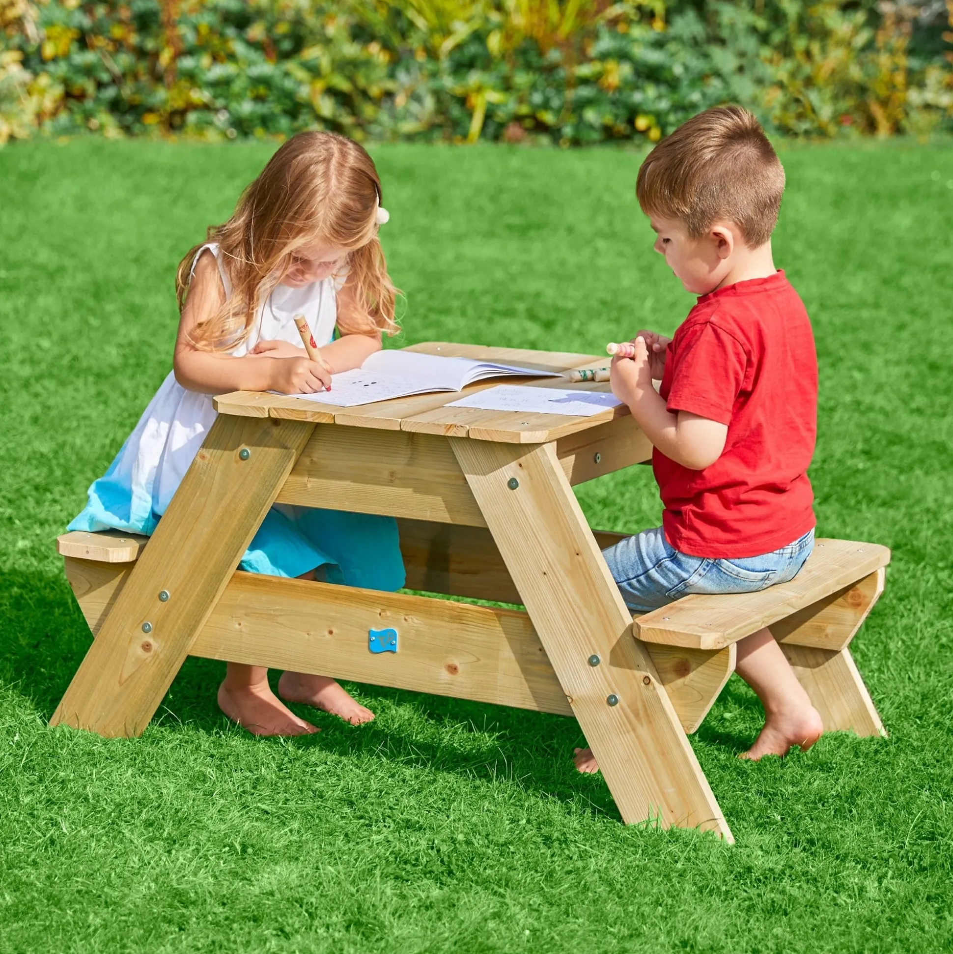 TP Early Fun Wooden Picnic Table Sandpit - FSC® certified