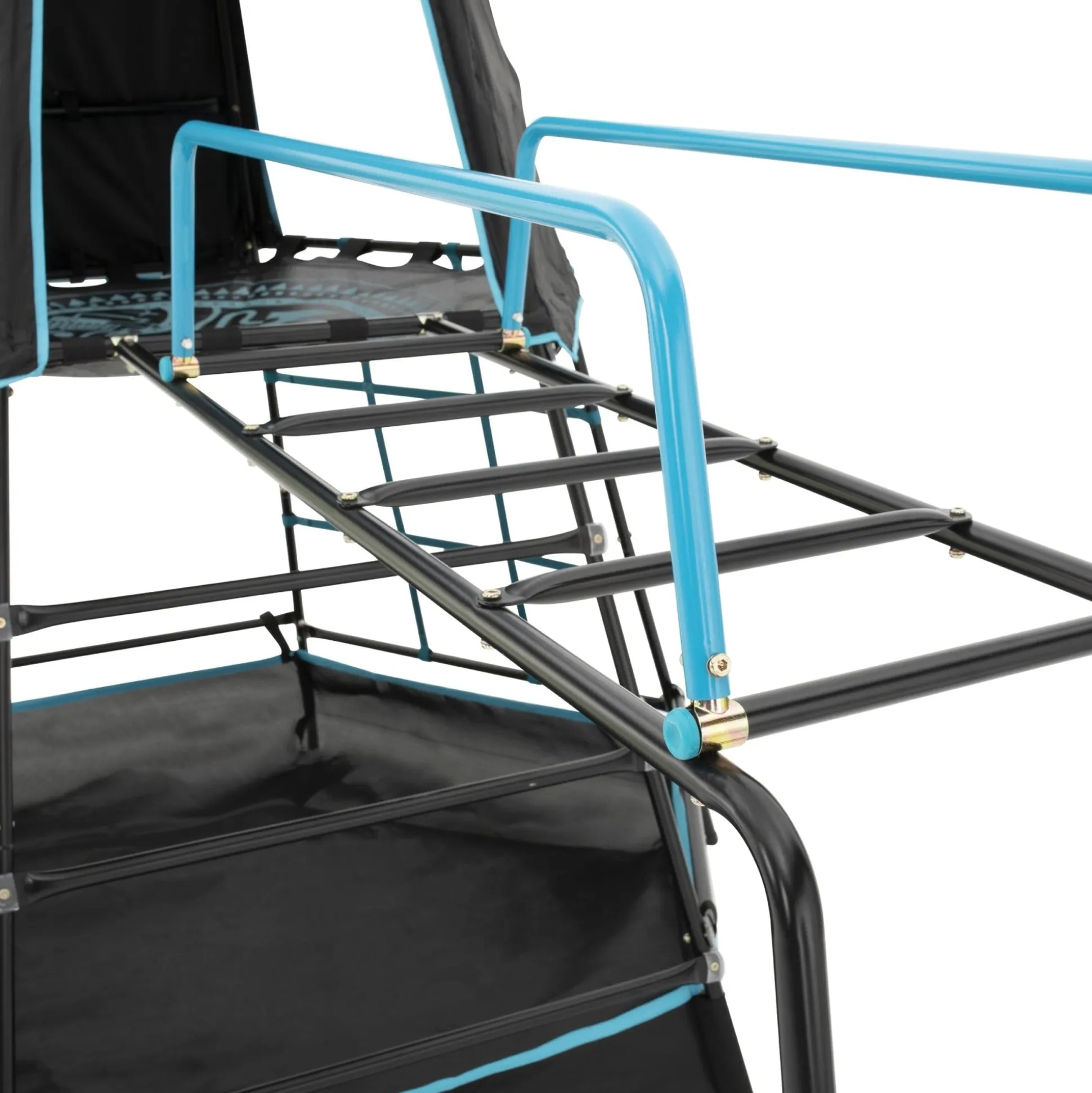 TP Explorer Metal Climbing Frame Set with Jungle Run Black Edition