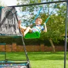 TP Explorer Metal Climbing Frame Black Edition, Ripple Slide, Swing Arm, Monkey Bridge & Basketball Hoop