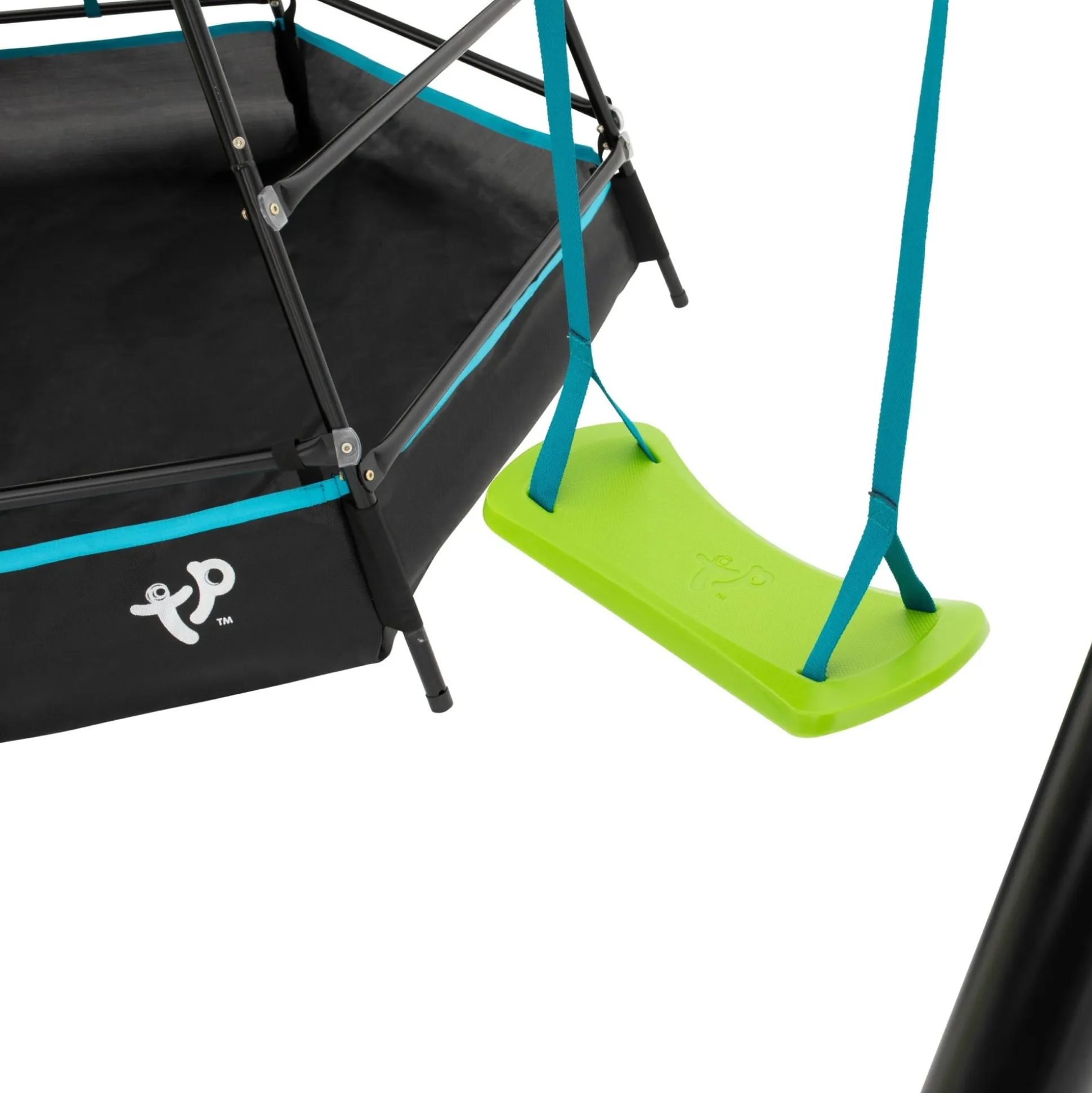 TP Explorer Metal Climbing Frame Set & Swing Black Edition