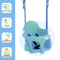 TP Forest Acorn Growable Swing Set with Bluey Quadpod - FSC® certified