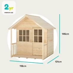 TP Forest Cabin Wooden Playhouse - FSC® certified