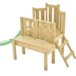TP Forest Toddler Wooden Climbing Frame & Slide - FSC® certified