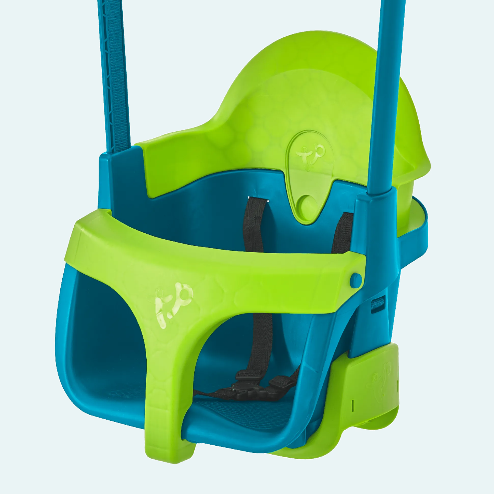 TP Forest Toddler Wooden Quadpod Swing Set & Slide - FSC® certified