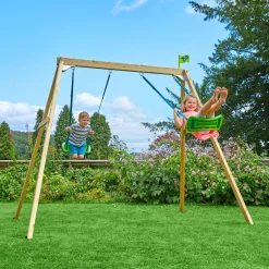 TP Forest Wooden Double Swing- FSC® certified