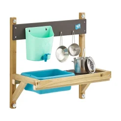 TP Hideaway Wooden Playhouse with Mud Kitchen - FSC® certified