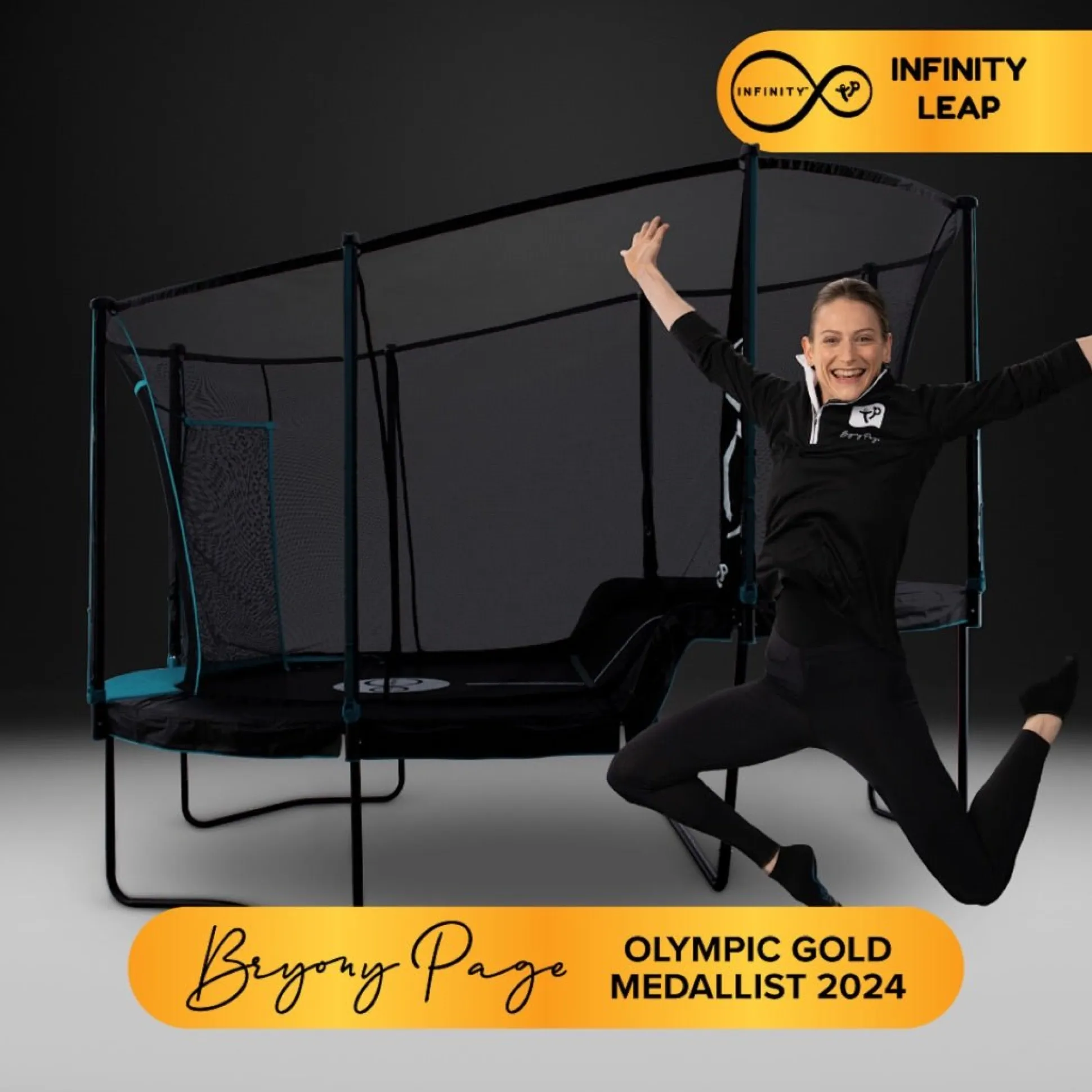 TP Infinity® Leap – 2 level Trampoline Bundle