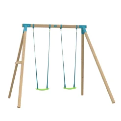 TP Kingswood Double Squarewood Swing Set - FSC® certified