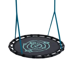 TP Kingswood Double Squarewood Swing Set with Giant Nest Swing - FSC® certified