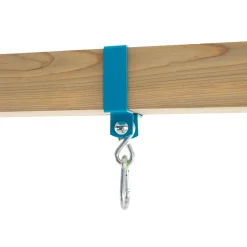 TP Kingswood Double Squarewood Swing Set with Giant Nest Swing - FSC® certified