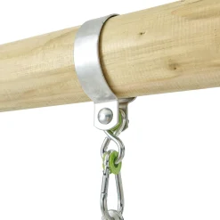 TP Knightswood Wooden Double & Deck Swing Frame with Extension