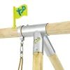 TP Knightswood Wooden Single & Deck Swing Frame