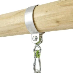 TP Knightswood Wooden Single & Deck Swing Frame