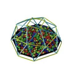 TP 1.9m Metal Climbing Dome & Sandpit