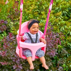 TP Quadpod® Pink Baby Swing Seat