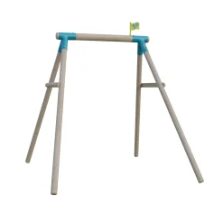TP Sherwood Single Wooden Swing Frame - PEFC certified