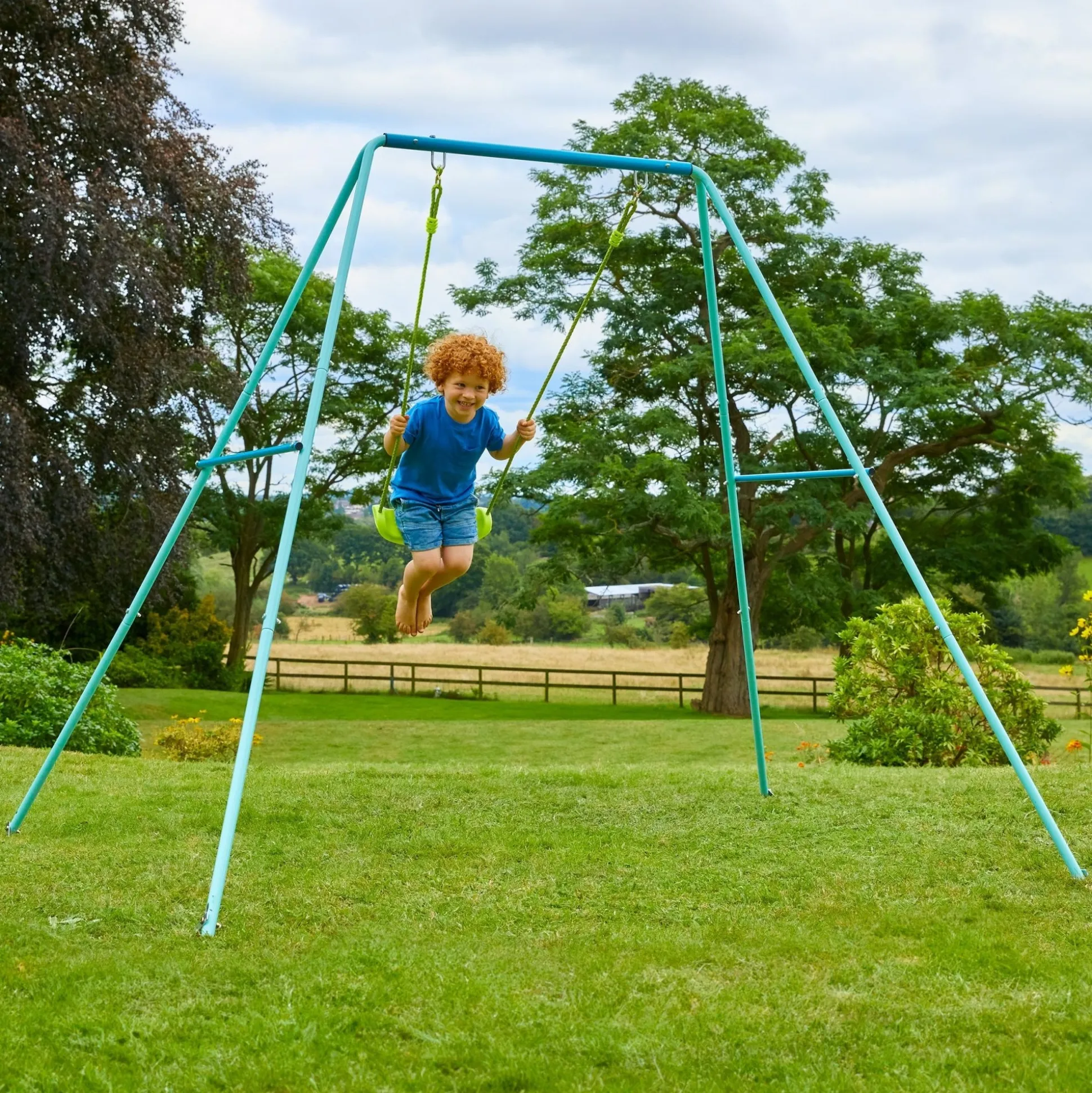 TP Single Metal Swing Set