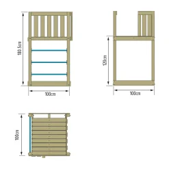TP Skywood Mini Tower - FSC® certified