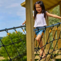 TP Skywood Three Tower Climbing Frame Play Set - FSC® certified