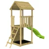 TP Skywood Wooden Tower Climbing Frame with Ripple Slide - FSC® certified