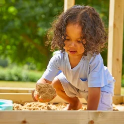 TP Skywood Wooden Tower Climbing Frame with Ripple Slide - FSC® certified
