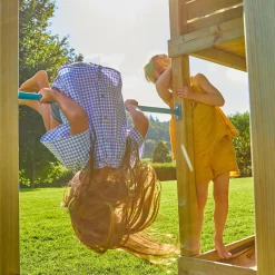 TP Skywood Wooden Tower Climbing Frame with Ripple Slide, Sky Deck, Skyline & Flying Fox Add On - FSC® certified