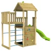 TP Skywood Wooden Tower Climbing Frame with Ripple Slide & Sky Deck - FSC® certified
