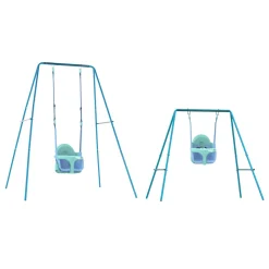 TP Small to Tall 2 in 1 Metal Swing Set with Bluey Quadpod