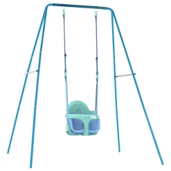 TP Small to Tall 2 in 1 Metal Swing Set with Bluey Quadpod