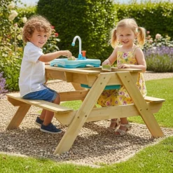 TP Splash & Play Wooden Picnic Table