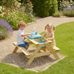 TP Splash & Play Wooden Picnic Table
