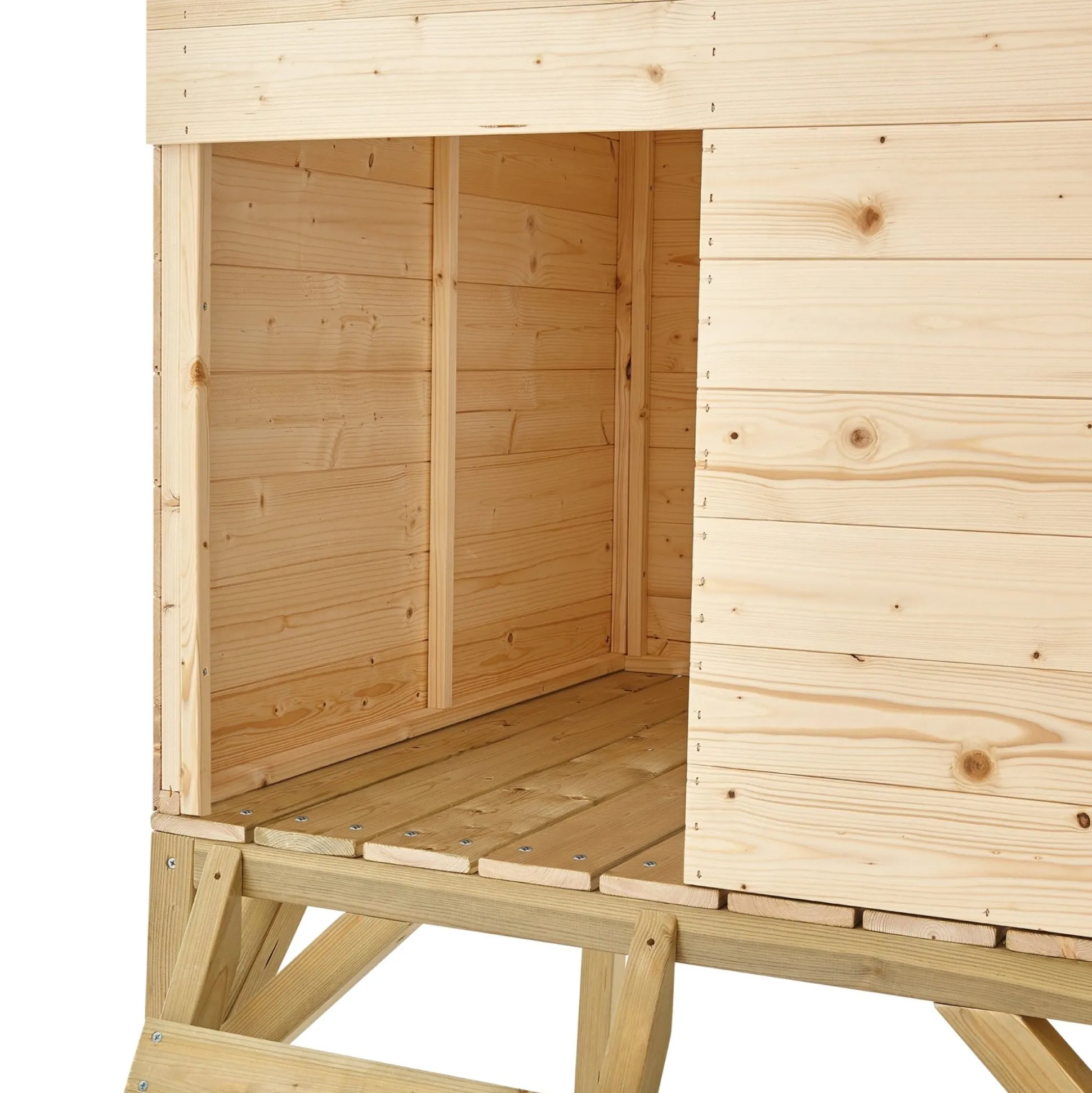 TP Sunnyside Wooden Tower Playhouse with Slide - FSC® certified