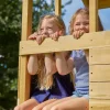 TP Treehouse Wooden Play Tower with Wavy Slide & Swing Arm - FSC® certified