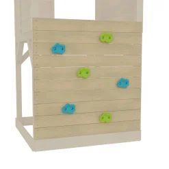 TP Treehouse Wooden Play Tower Climbing Wall - FSC® certified