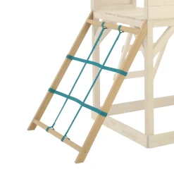 TP Treehouse Wooden Play Tower Cargo Net - FSC® certified