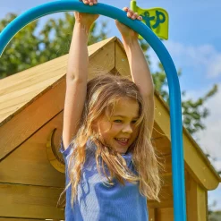 TP Treehouse Wooden Play Tower Fireman’s Pole