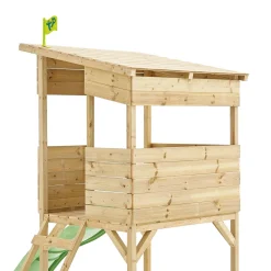 TP Treetops Wooden Tower Playhouse with Toy Box and Slide - FSC® certified